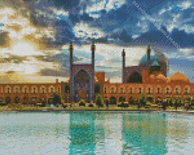 Persian Mosque Diamond Painting