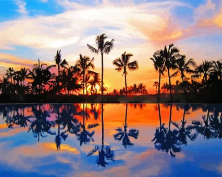 Puerto Vallarta Sunset Diamond Painting