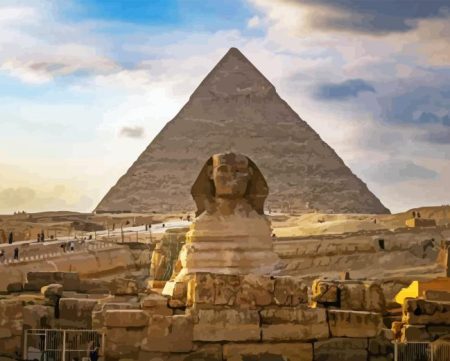 Pyramid Of Khafre Diamond Painting