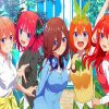 Quintessential Quintuplets Diamond Painting