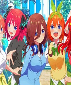 Quintessential Quintuplets Diamond Painting