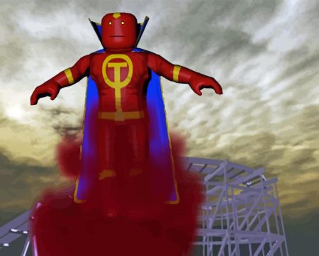 Red Tornado Diamond Painting