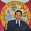 Ron Desantis Diamond Painting