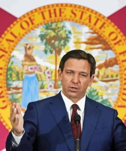 Ron Desantis Diamond Painting