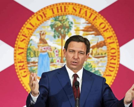 Ron Desantis Diamond Painting