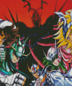 Saint Seiya Diamond Painting