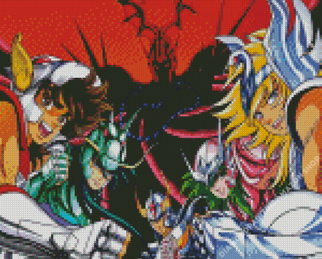 Saint Seiya Diamond Painting