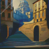 Salamanca Spain Art Poster Diamond Painting