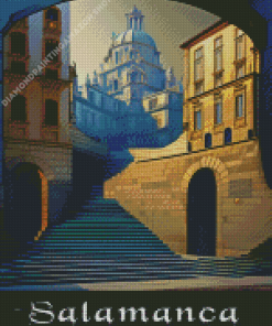 Salamanca Spain Art Poster Diamond Painting