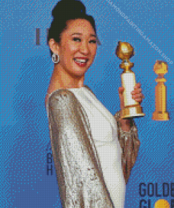 Sandra Oh Diamond Painting