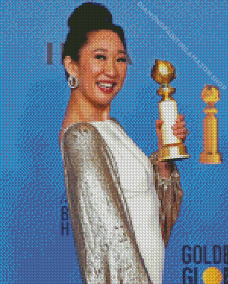 Sandra Oh Diamond Painting