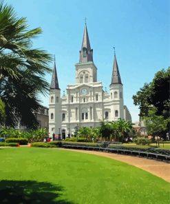 St Louis Cathedral Diamond Painting