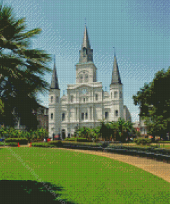 St Louis Cathedral Diamond Painting