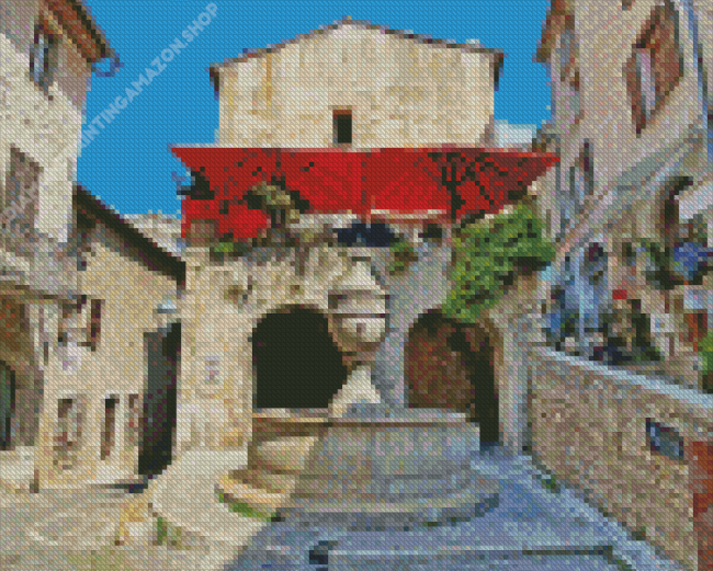 St Paul De Vence Diamond Painting