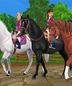 Star Stable Characters Diamond Painting