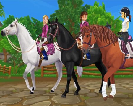 Star Stable Characters Diamond Painting