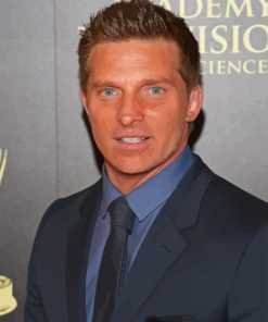 Steve Burton Actor Diamond Painting