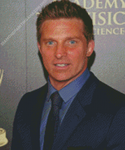 Steve Burton Actor Diamond Painting