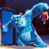 Sulley And Boo Diamond Painting