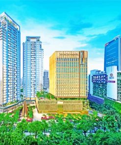 Taichung Buildings Diamond Painting