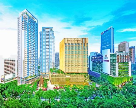 Taichung Buildings Diamond Painting