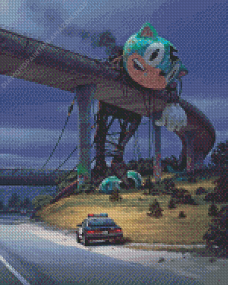 The Electric State Diamond Painting