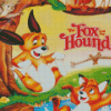 The Fox And Hound Diamond Painting