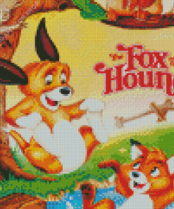 The Fox And Hound Diamond Painting