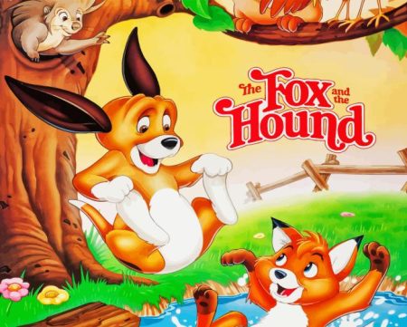 The Fox And Hound Diamond Painting