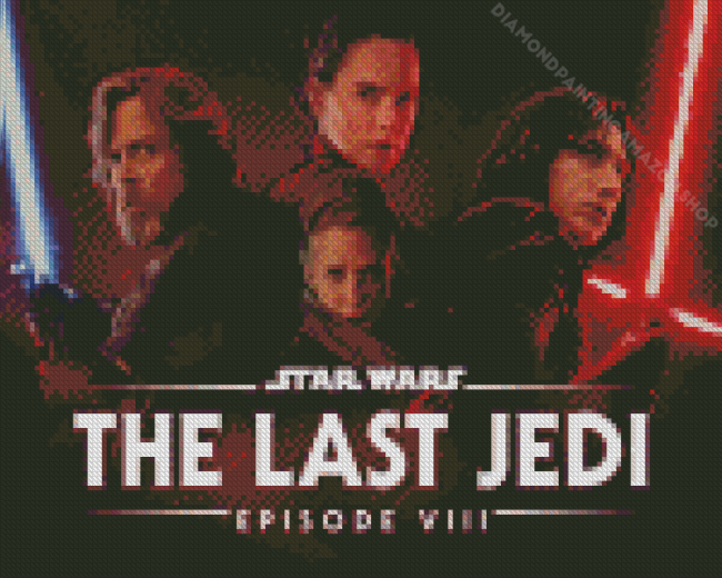 The Last Jedi Diamond Painting