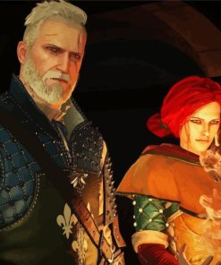 Triss And Geralt Diamond Painting