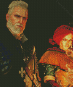 Triss And Geralt Diamond Painting