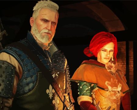 Triss And Geralt Diamond Painting