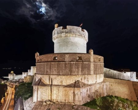 Tvrdava Minceta Croatia Diamond Painting