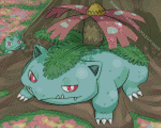 Venusaur Diamond Painting