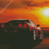 2005 Corvette At Sunset Diamond Painting