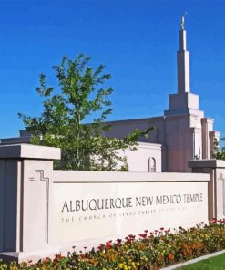 Albuquerque Temple Diamond Painting