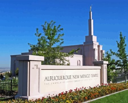 Albuquerque Temple Diamond Painting