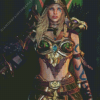 Alleria Windrunner World Of Warcraft Diamond Painting