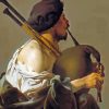 Bagpipe Man Diamond Painting