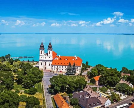 Balaton Lake Diamond Painting