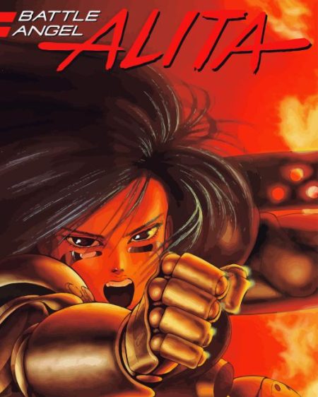 Battle Angel Alita Diamond Painting