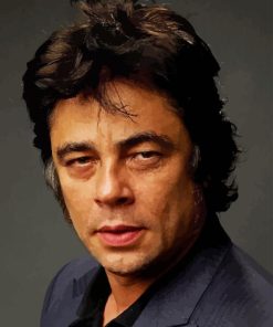 Benicio Del Toro Diamond Painting