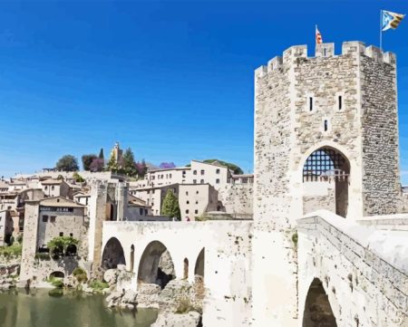 Besalu Girona Diamond Painting