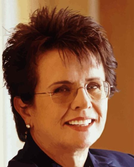 Billie Jean King Diamond Painting
