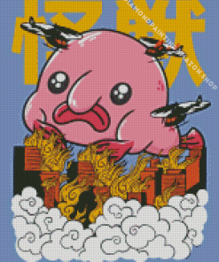 Blobfish Poster Diamond Painting