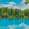 Blue Pond Diamond Painting