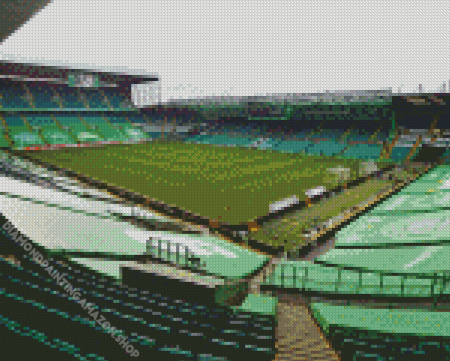 Celtic Park Glasgow Diamond Painting