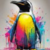 Colorful Penguin Diamond Painting