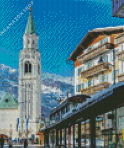 Cortina D'ampezzo Diamond Painting